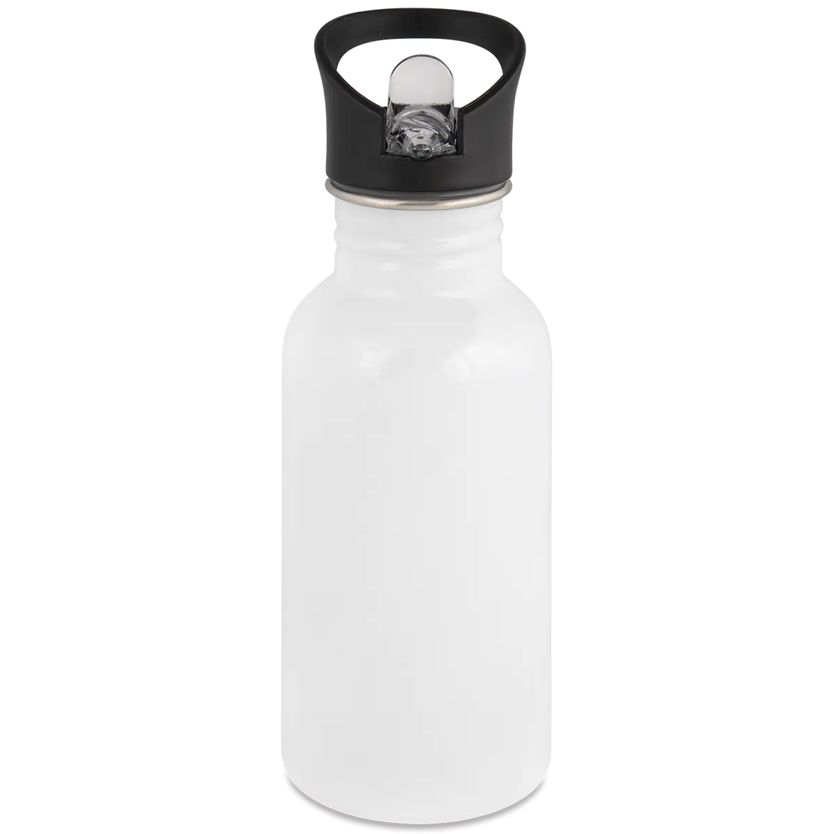 Edelstahl-Trinkflasche 500 ml mit Foto/Text